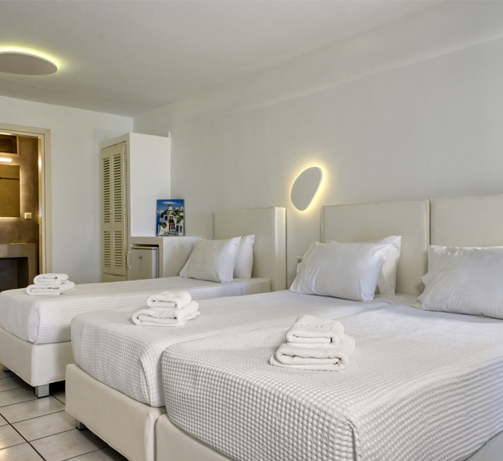 STANDARD TRIPLE ROOM ON THE GROUND FLOOR